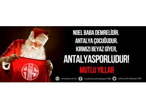 “noel Baba Antalyasporludur”