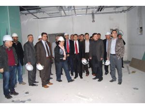 Aydın, 450 Yataklı Hastane İle Adliye İnşaatını Gezdi