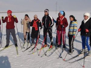 Muş’ta Kar Yağmayınca Kayakçılar Yarışmalara Bitlis’te Hazırlanıyor