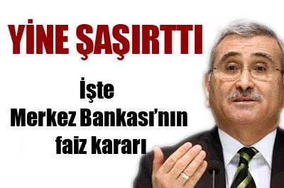 Merkez Bankası Faiz Kararı