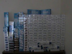 300 Karton Kaçak Sigara Ele Geçirildi