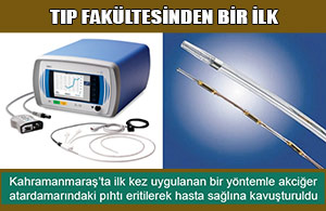 Tıp Fakültesinden Bir İlk 