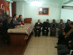 Oruç, Ziyaretlerini Sürdürüyor