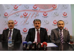 Bbp Lideri Desticiden Yeni Anayasa Çağrısı