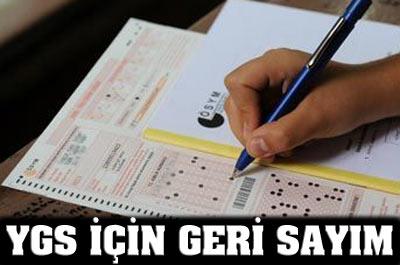 YGS İçin Geri Sayım Başladı