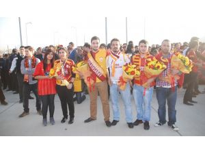 Gazipaşa’da Galatasaray İzdihamı