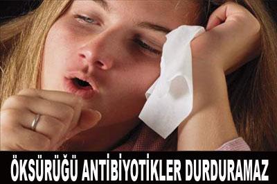 Öksürüğü Antibiyotikler Durduramaz