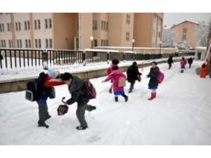 Elbistan’da Okullar Tatil Edildi