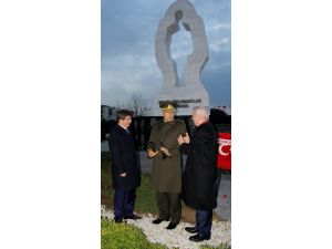 Bakan Davutoğlu Ve Büyükelçiler, Şehit Diplomatlar Törenine Katıldı