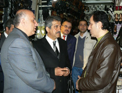 Kazancı Esnaf Ziyaretlerine Devam Ediyor