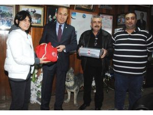 Başkan Sözlü’den Adana İnce Karate Spor Kulübü’ne Malzeme Desteği