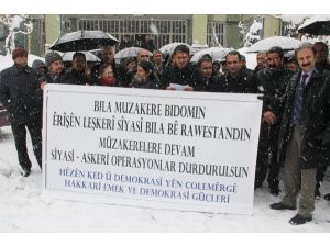 Hakkariden İmralı Sürecine Destek