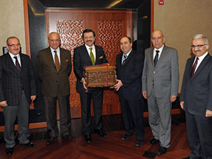 Tobb Başkanı M. Rifat Hisarcıklıoğlu’nu Ziyaret