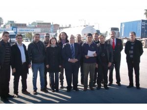 Gazeteciler Mersin İdmanyurduna Destek İstedi