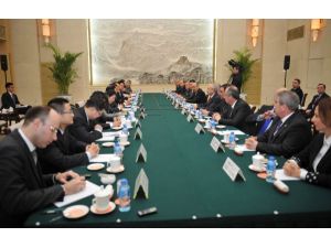 Chp Genel Başkanı Kılıçdaroğlu, Çin Komünist Partisi Dış İlişkiler Başkanı Jiarui İle Görüştü