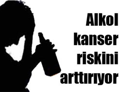 Alkol Kanser Riskini Arttırıyor 