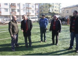 Fevzi Çakmak Mahallesine Sentetik Çim Saha