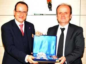 Mehmet Baykan, Avusturya Ticaret Müsteşarı Konstantin Bekos İle Görüştü
