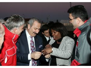 Bakan Çağlayan Ve Bm Dünya Gıda Programı İcra Direktörü Cousın’ın Kilis Temasları