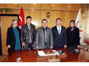 Acil Tıp Teknisyenleri Müdür Çitil’i Ziyaret Etti