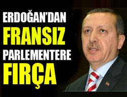Erdoğandan Fransız Parlamentere Fırça