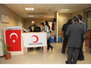 Belediye Çalışanlarından Kan Bağışı