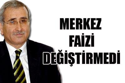 Merkez Bankası faizleri değiştirmedi 