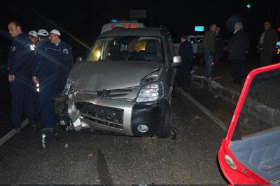 Salihlide kaza: 4 yaralı 