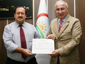 Ab Onay Numarası Alan Şirkete Sertifikası Verildi