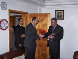 Belediye Başkanı Hurça Ziyaret 