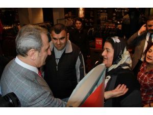 Bakan Çağlayan Mersin’de Esnaf Ziyareti