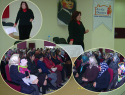 ANNE EĞİTİMİ YAPILDI