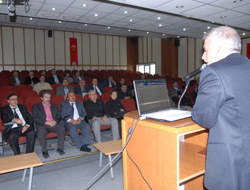 Elbistanda Bilgilendirme Toplantısı