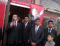 Osman Pamukoğlu Coşkuyla Karşılandı