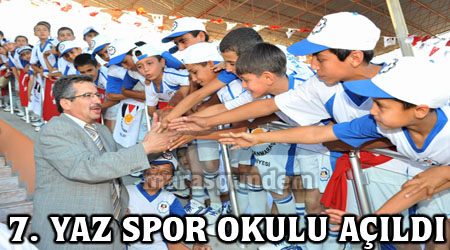 7. YAZ SPOR OKULU AÇILDI