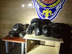 Kahramanmaraş’ta 20 Kilo Esrar Ele Geçirildi