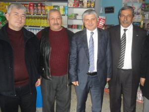 Mhp’li Seyfettin Yılmaz’ın Mahalle Gezileri