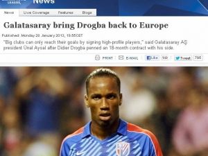 Dünya Drogba’yı Konuşuyor