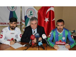 Çaykur Rizespor, Sercan Kaya Ve Eren Albayrak İle 3,5 Yıllığına Anlaştı