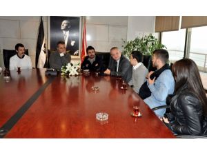 Uni Bjk’den Fikret Orman’a Ziyaret