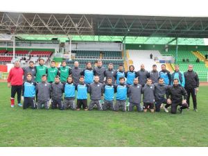 Giresunspor, Bugsaşspor Maçı Hazırlıklarını Çift Kale Maçla Sürdürdü