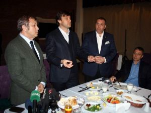 Bursaspor’da Sağlam’a Veda Yemeği