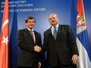 Davutoğlu, Sırp Mevkidaşı Mrkiç İle Görüştü