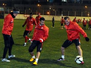 Kartal Maçı Hazırlıkları Sürüyor
