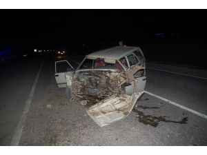 Afşin’de Trafik Kazası: 4 Yaralı