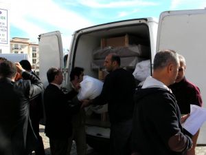 Demre’ye Sel Yardımı