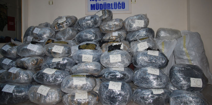 Bir Mesajla 362 Kilo Esrar