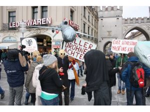 2013 Münih Güvenlik Zirvesi Protesto Edildi