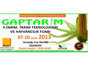 Gaptarım Ve Gapfood Fuarı’nı Bakan Mehdi Eker Açacak