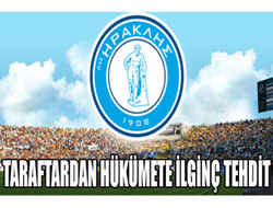 Taraftardan Hükümete İlginç Tehdit